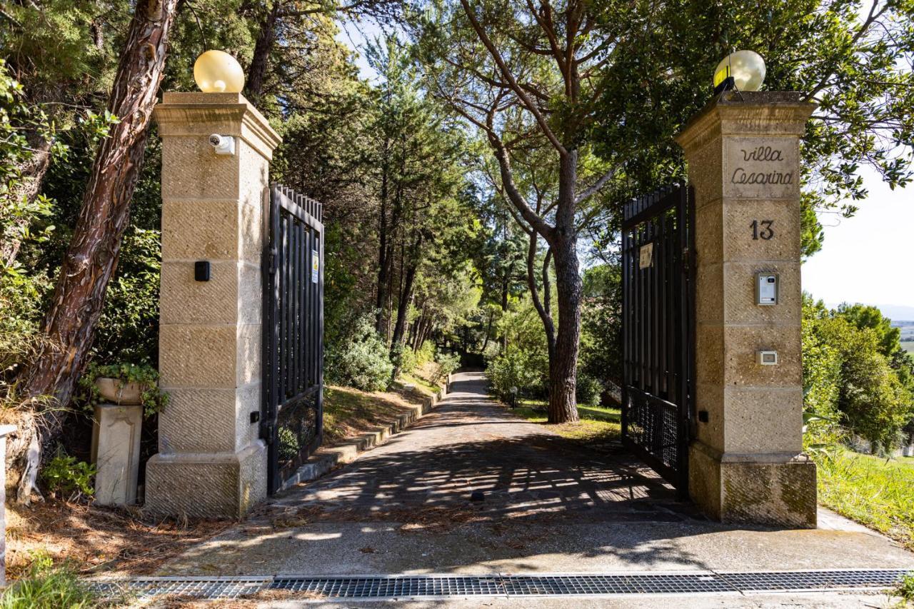 Villa Cesarina Amazing Villa With Private Pool In The Tuscan Hills Casale Marittimo Exterior foto